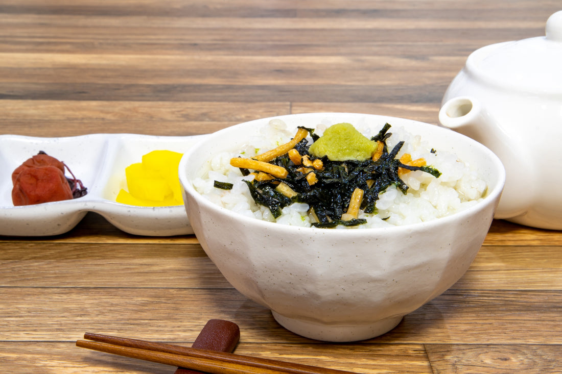 "Ochazuke" with Tea bag